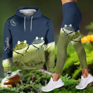 Love Frogs - Personalized Frog Hoodie and Leggings-TT13022504