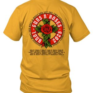 Limited Edition Rock Artist 2 sides T-shirt-TH07132526